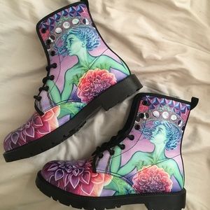 *sold* noa Knafo vegan festival shoes/boots
